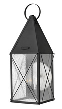 Hinkley 1845BK - Large Wall Mount Lantern