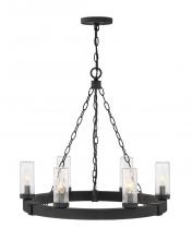 Hinkley 29206BK - Medium Single Tier Chandelier