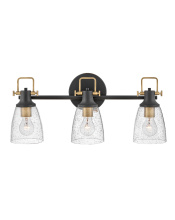 Hinkley 51273BK - Medium Three Light Vanity