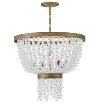 Fredrick Ramond FR30206BNG - Medium Single Tier Chandelier