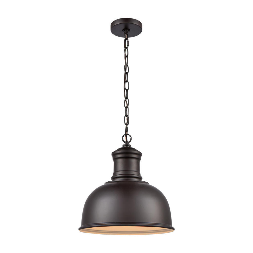 Thomas - Cedar Park 13'' Wide 1-Light Outdoor Pendant - Oil Rubbed Bronze