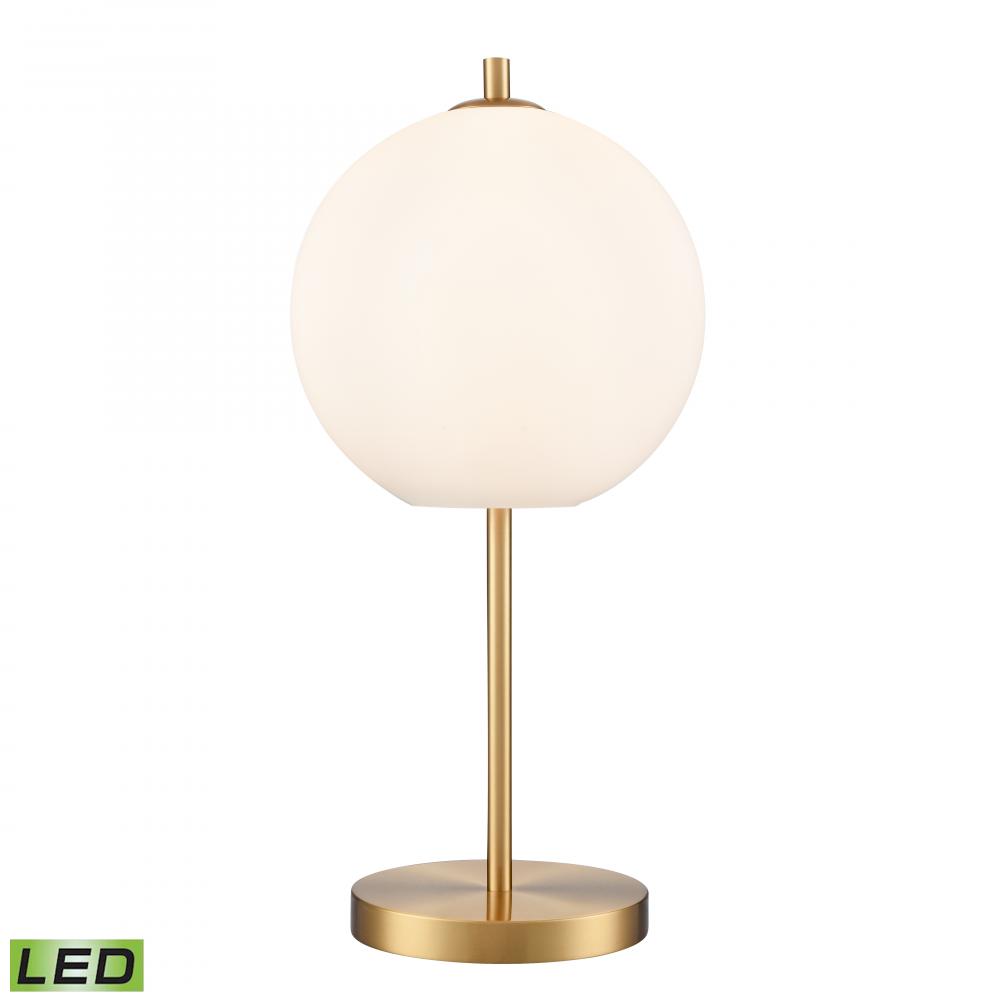 Orbital 22'' High 1-Light Table Lamp - Aged Brass - Includes LED Bulb