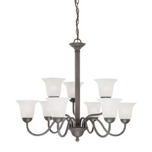 ELK Home SL881363 - Thomas - Riva 32'' Wide 9-Light Chandelier - Painted Bronze