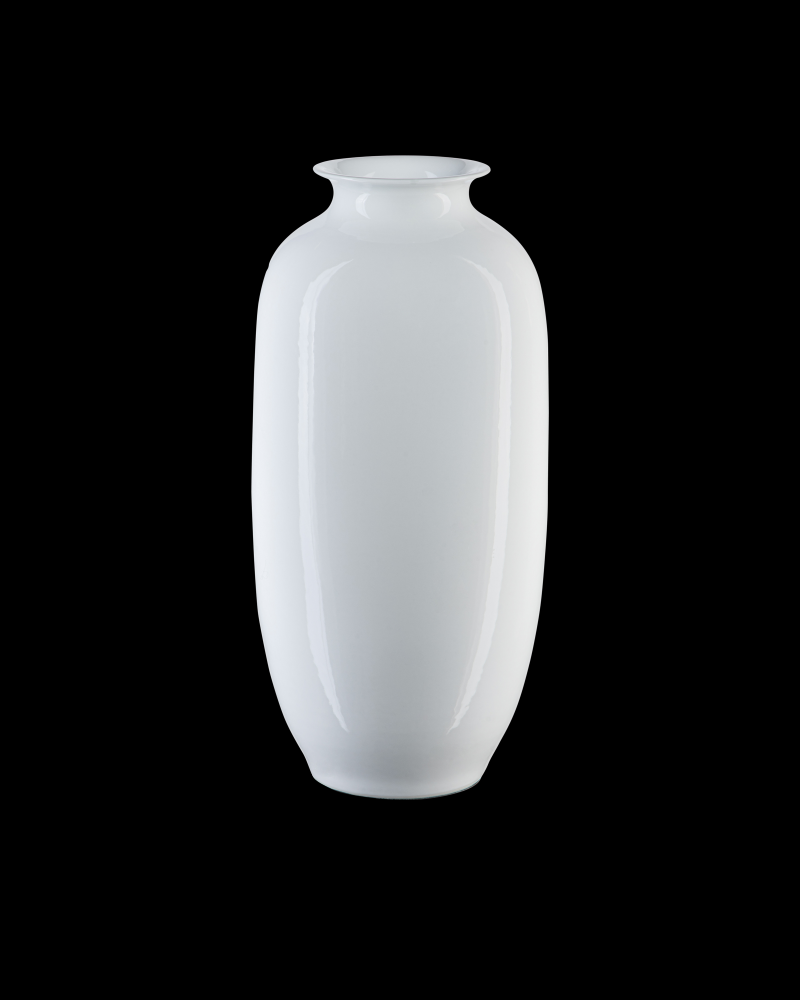 Imperial White Modern Vase