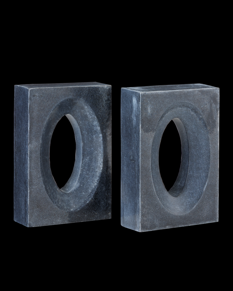 Demi Black Set of 2 Bookends