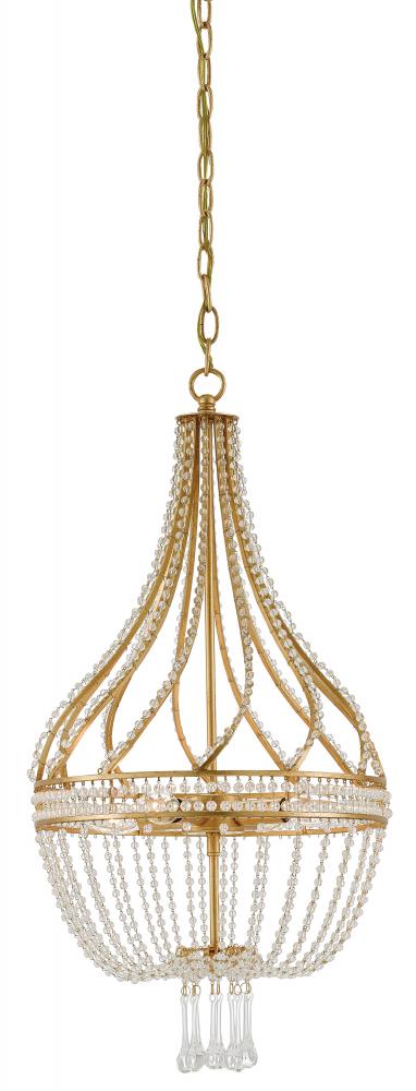 Ingenue Gold Beaded Glass Chan