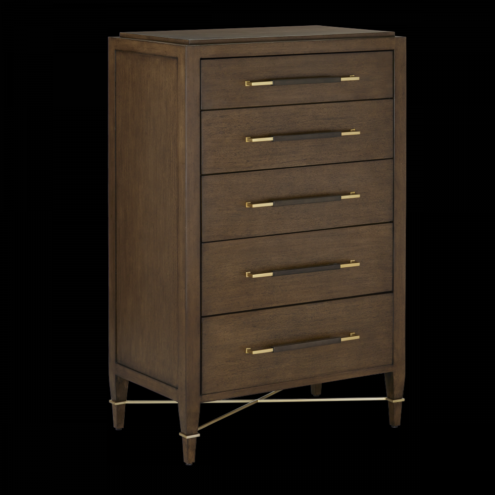 Verona Chanterelle Five-Drawer Chest