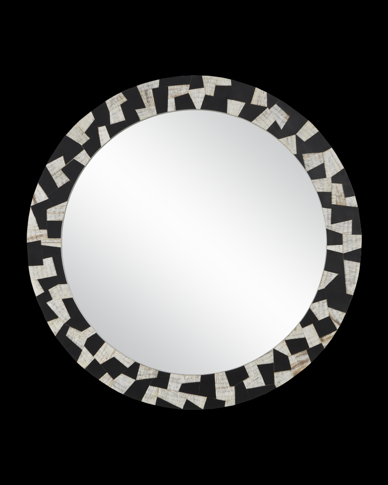 Bindu Round Mirror