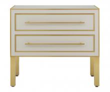 Currey 3000-0184 - Arden Ivory Chest