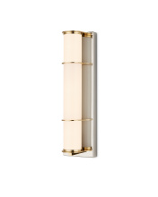 Currey 5800-0062 - Blaine Nickel Bath Wall Sconce