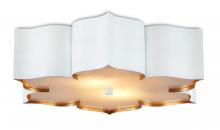 Currey 9999-0059 - Grand Lotus White Flush Mount