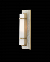 Currey 5800-0016 - Bruneau Brass Wall Sconce