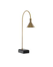 Currey 6000-0628 - Thayer Brass Desk Lamp