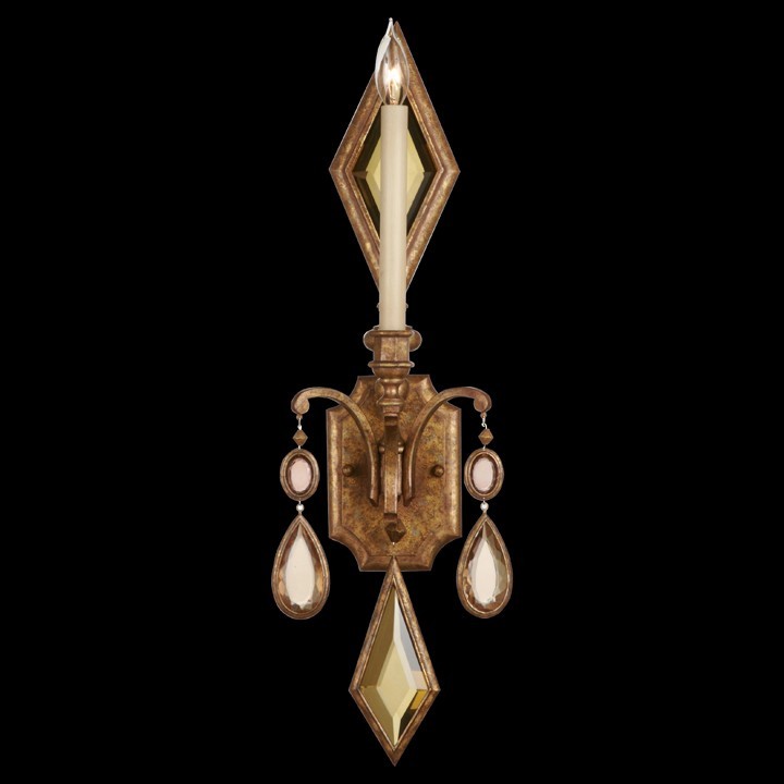 Encased Gems 29"H Sconce