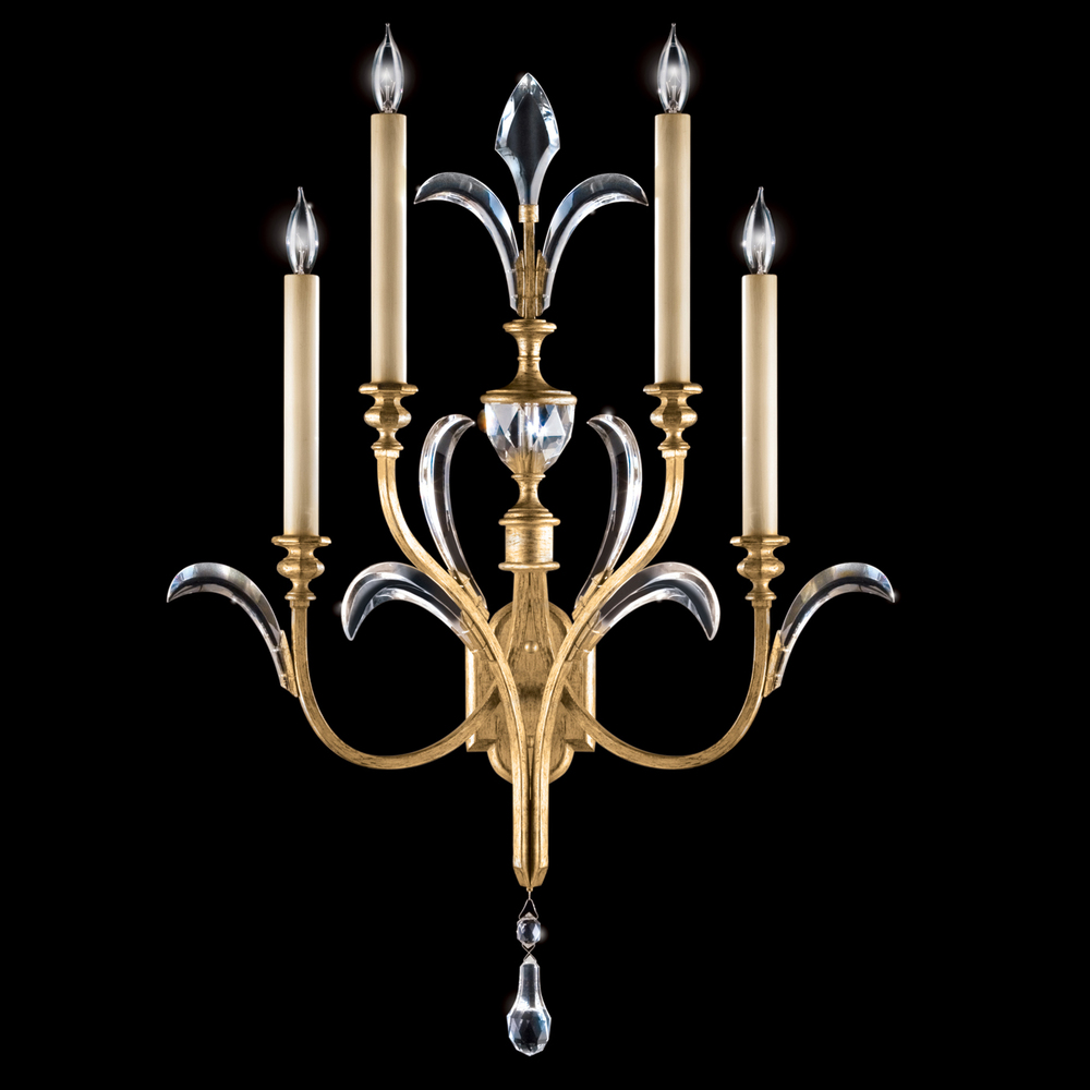 Beveled Arcs 36"H Sconce