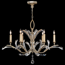 Fine Art Handcrafted Lighting 702440ST - Beveled Arcs 42"W Round Chandelier