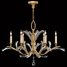 Fine Art Handcrafted Lighting 761240ST - Beveled Arcs 42"W Round Chandelier