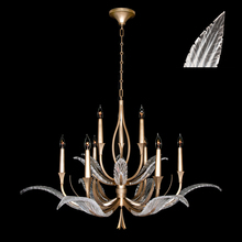 Fine Art Handcrafted Lighting 893640-21ST - Plume 45"W Round Chandelier